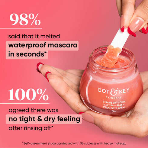 Dot and key Strawberry Dew Daily Cleansing Balm