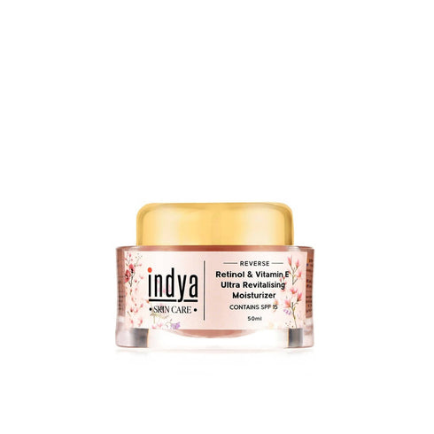Indya Retinol Vitamin E Ultra Revitalising Moisturizer