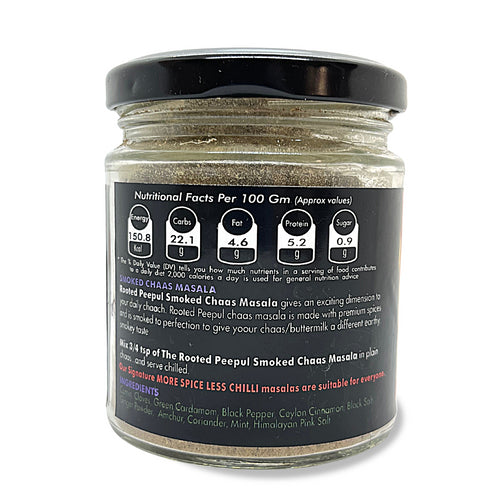 Rooted Peepul Smoked Chaas Masala 100 g