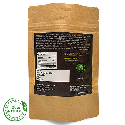 Rooted Peepul Black Pepper Whole | Kali Mirch