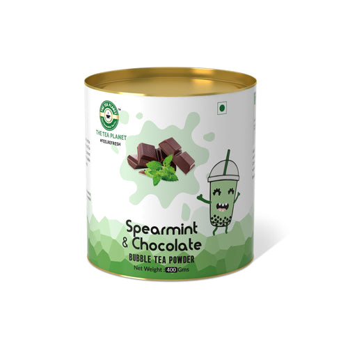 The Tea Planet Spearmint Chocolate Bubble Tea Premix