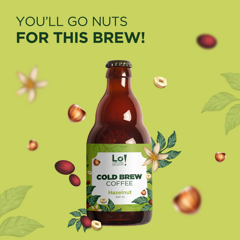 Lo! Foods Lo Foods Keto Cold Brew Sugar Free Coffee Hazelnut