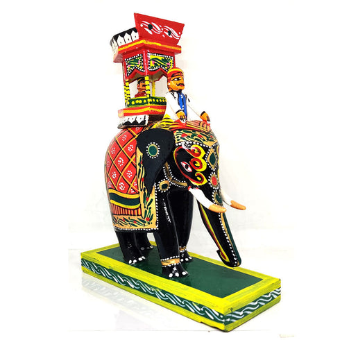 Elephant Ambari |8 Inch Size Kondapalli Handicrafts
