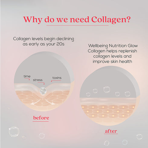 Wellbeing Nutrition Glow Japanese Marine Collagen Peptides
