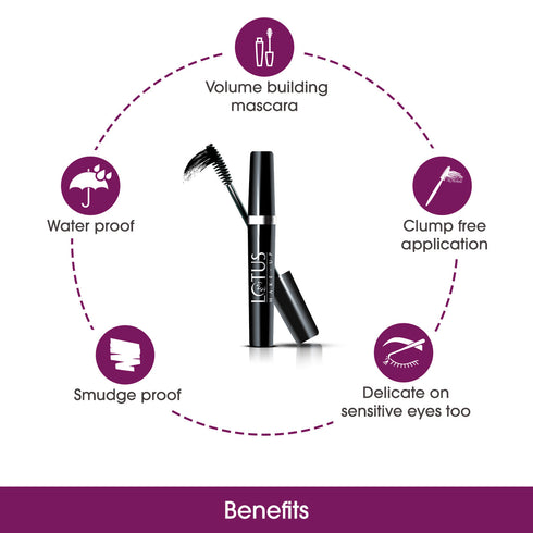 Lotus Maxlash Botanical Mascara Black