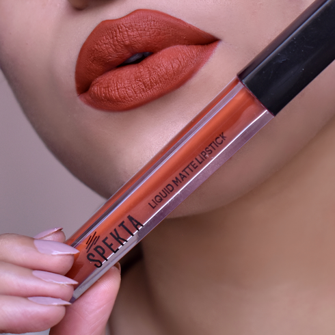 Spekta Transfer Proof Matte Liquid Lipstick 703 Melodrama Burnt Orange 6ml