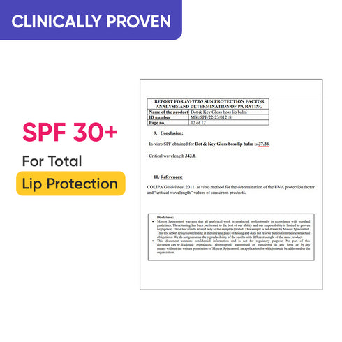 Dot and key Spf 30 Vitamin C+E Lip Balm