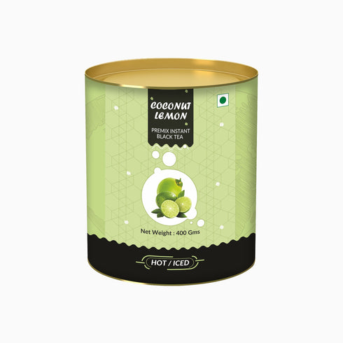 The Tea Planet Coconut Lemon Flavoured Instant Black Tea