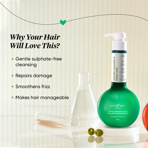 Dot and key Quinoa Protein & Olive Oil Shampoo