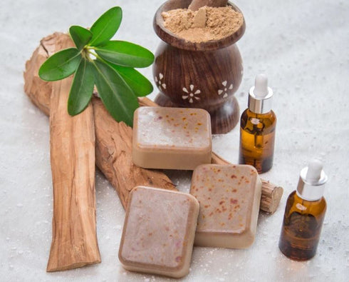 Sandal Wood And Saffron Soap Magic Soap