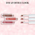 Just Herbs Herb Enriched Matte Liquid Lipstick Kit- Full-Size- Set of 3 6ml each