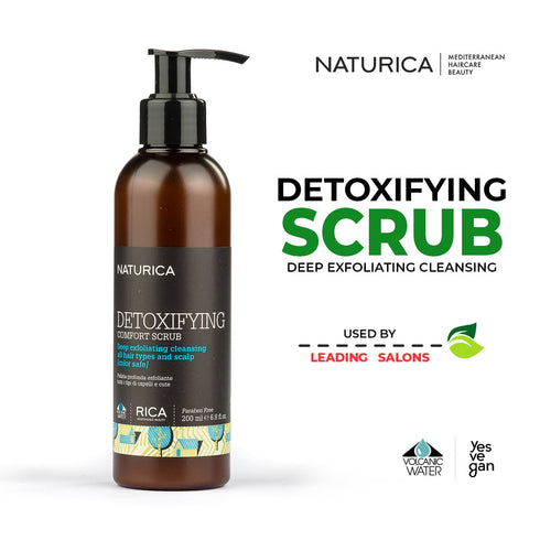 Naturica Detoxifying Scrub With Wheat Protein For All Type Hair