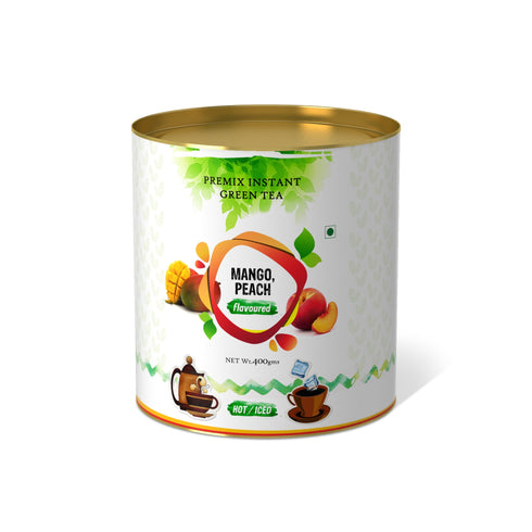 The Tea Planet Mango & Peach Flavoured Instant Green Tea