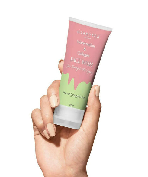 Glamveda Watermelon & Collagen Firming Face Wash
