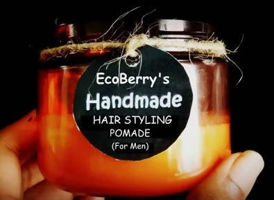 Ecoberry Handmade Hair Styling Pomade For Men