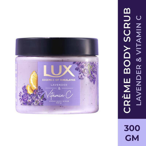 Lux Essence Of Himalayas Lavender And Vitamin C Creme Body Scrub