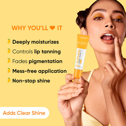 Dot and key Spf 30 Mango Non Tinted Lip Balm