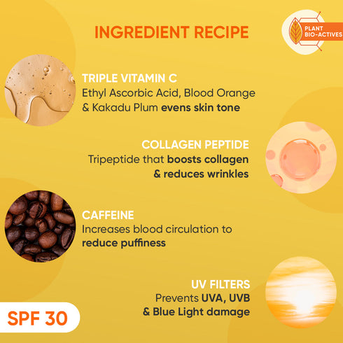 Dot and key Vitamin C + E Eye Cream With Spf 30