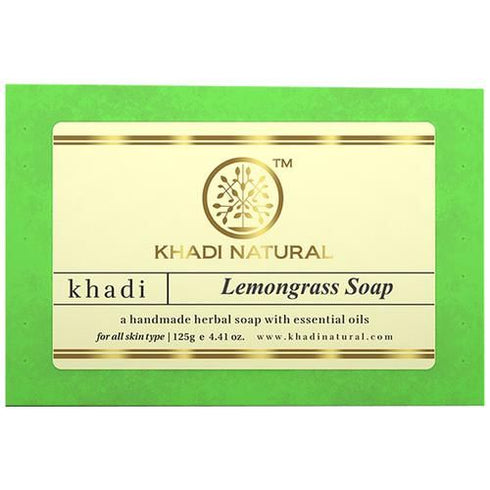 Khadi Natural Herbal Lemongrass Soap 250g