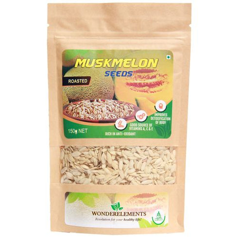 Wonderelements Roasted Muskmelon Seeds 150 g