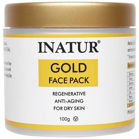Inatur Gold Face Pack 100g