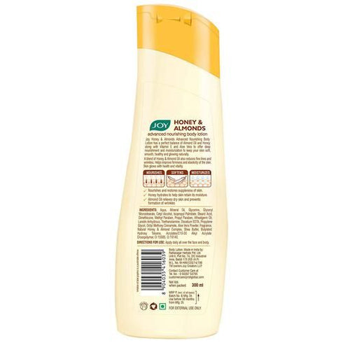 Joy Honey and Almonds Advanced Nourishing Body Lotion 100g