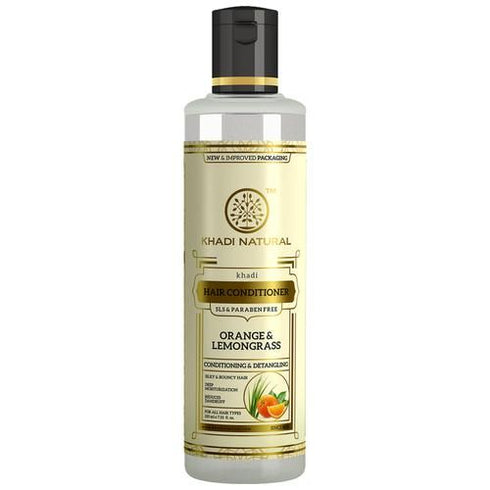 Khadi Naturals Ayurvedic Orange & Lemongrass Hair Conditioner 210ml