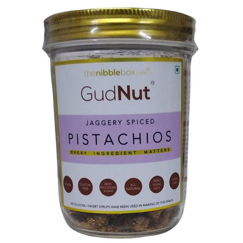 The Nibble Box Jaggery Spiced Pistachios