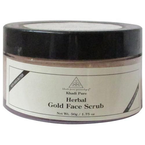Khadi Pure Herbal Gold Face Scrub 100g