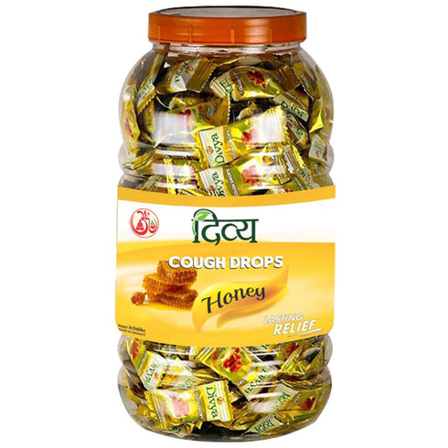 Patanjali Divya Cough Drops Honey Candy Jar