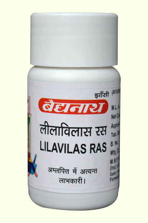Baidyanath Lilavilas Ras 40Tablet