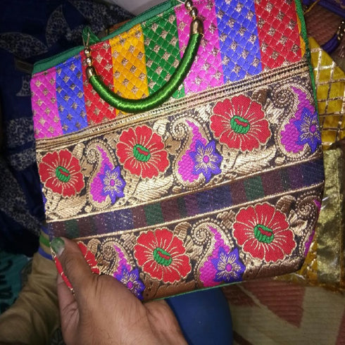 Fancy Bag With Border Pack Of 12 - 2000gms