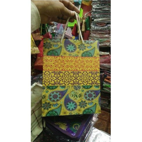 Gift Bag Green Color Pack Of 50 - 600gms