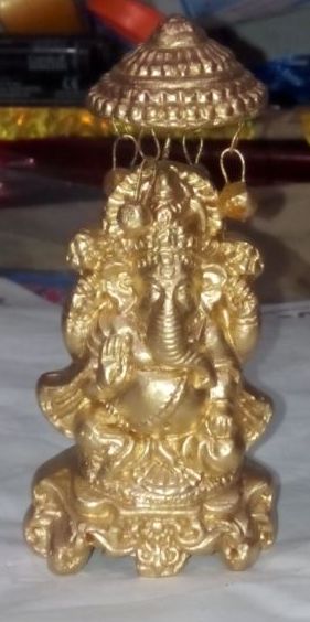 Eco-Friendly Clay Ganesha Idol - 200gms