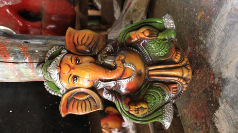 Lord Ganesha Wall Hanging - 1200gms