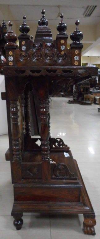 Rose Wood Rectangular Mandap 12x