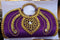 Purple Fancy Ladies Clutch - 250gms