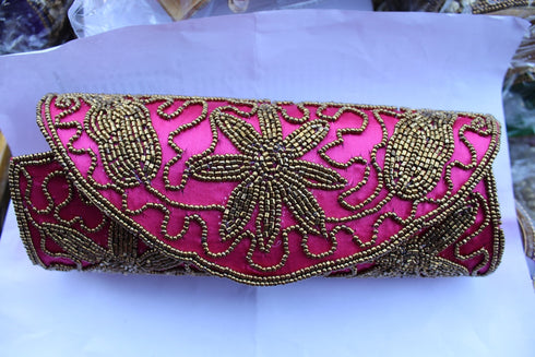 Designer Pink Ladies Purse 300gms