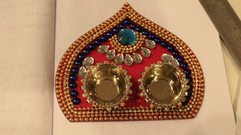 Fancy Haldi Kumkum Tray 150gms