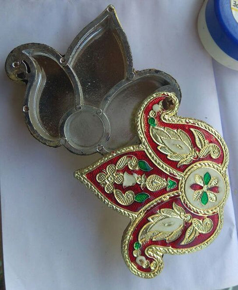 Meenakari 4 Chamber Box