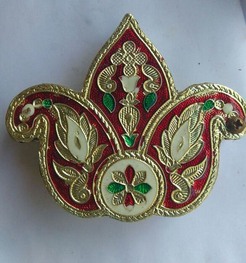 Meenakari 4 Chamber Box