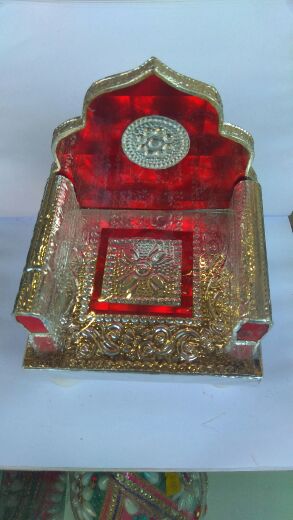 Meenakari Small Simhasan