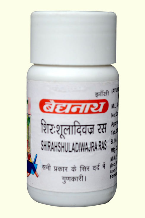 Baidyanath Shirashuladivajra Ras 40Tablet
