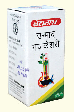 Baidyanath Unmadgaj Keshri Ras 5g