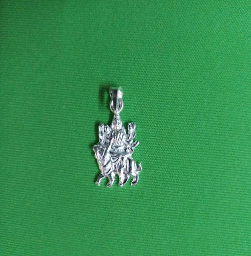 Pure Silver Durga Mata Locket 2 grams