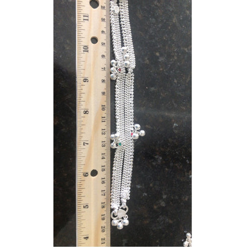 Pure Silver Fancy Baby Anklet 40g
