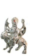 White Metal Durga Devi - 700gms