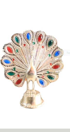 White Metal Peacock - 700gms