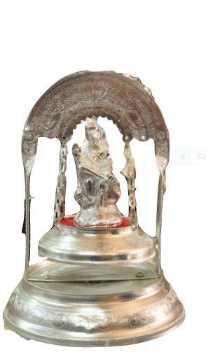 White Metal Saibaba Statue - 700gms