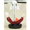 Ganesh Trunk Red,Polystone